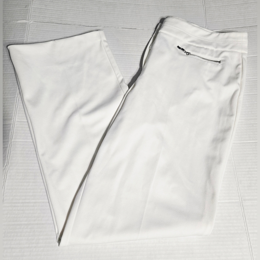 White New Directions Trouser Slacks‎ Size Large